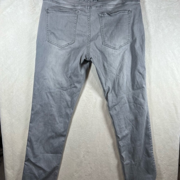 Men's Mugsy 34W 34L JOHNNIES Gray Performance Stretch Jeans Bin B - Picture 8 of 12